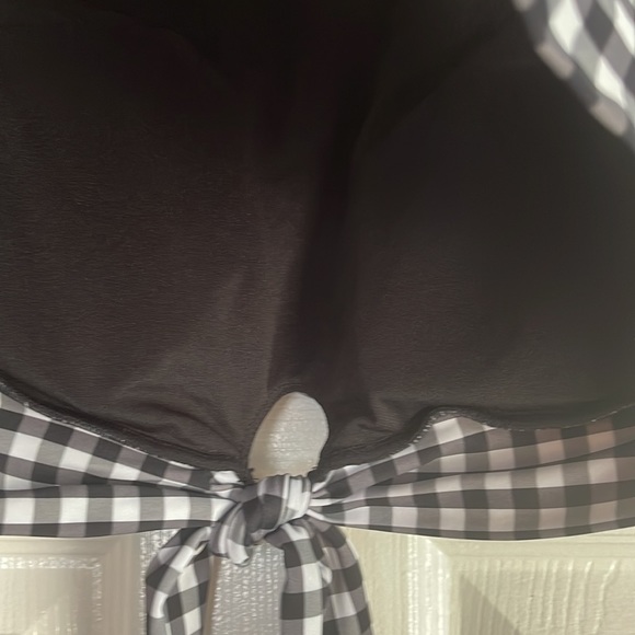Cocoship like new Tie-front Longline Bikini Top - Picture 5 of 7